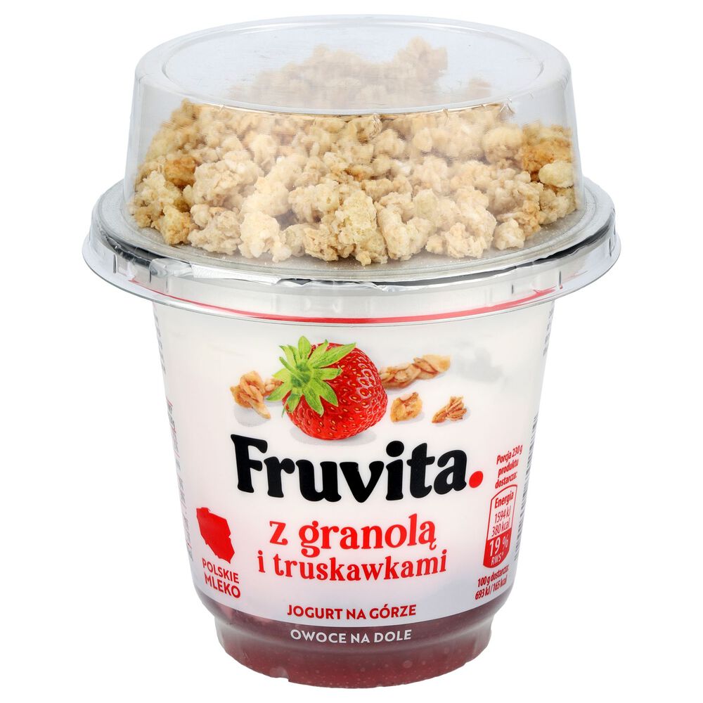 Fruvita Jogurt z granolą i truskawkami 230 g. /szt.