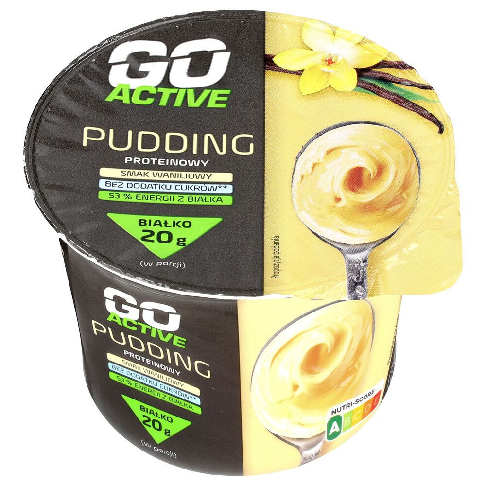 Go Active Pudding proteinowy smak waniliowy 200 g. /szt.