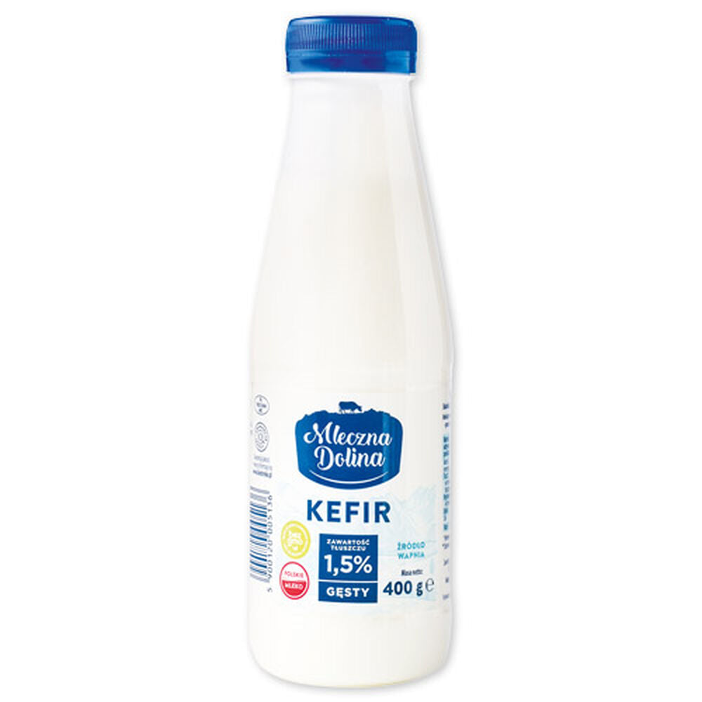 Mleczna Dolina Kefir w butelce 400 g. /szt.