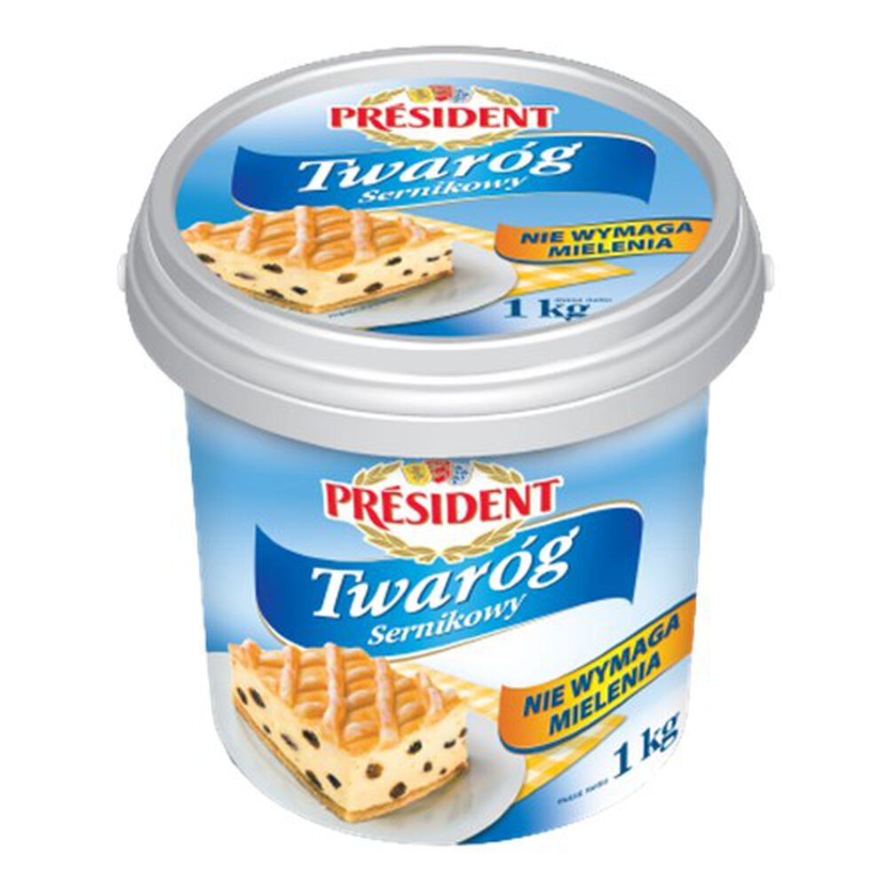 Président Twaróg sernikowy 1 kg. /szt.