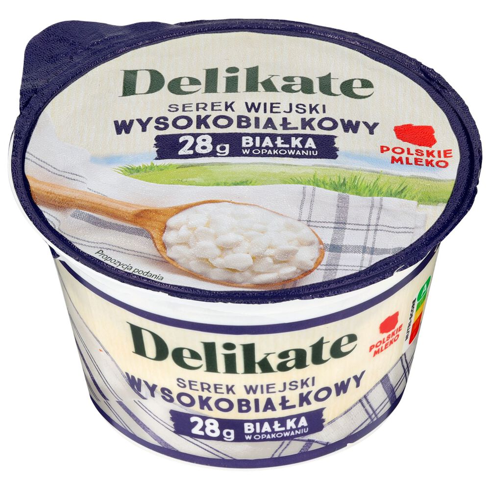 Delikate Serek wiejski wysokobiałkowy 200 g. /szt.