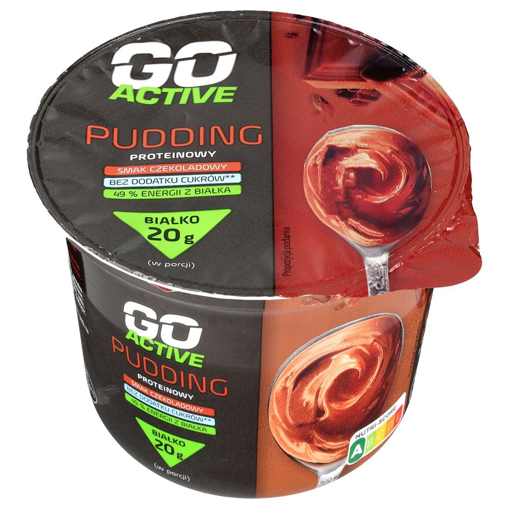Go Active Pudding proteinowy smak czekoladowy 200 g. /szt.