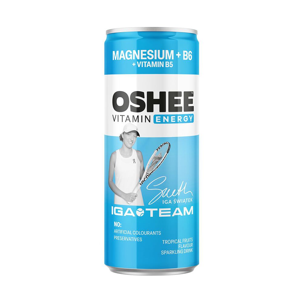 Oshee Napój gazowany o smaku owoców tropikalnych Vitamin Energy 250 ml. /szt.