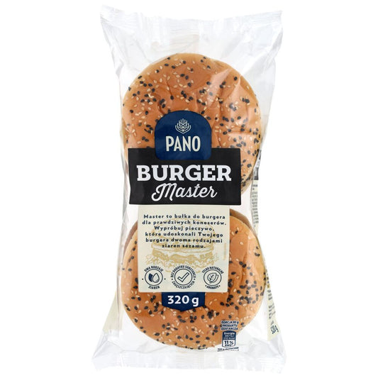 PANO Bułki do burgerów Master 320 g. /szt.