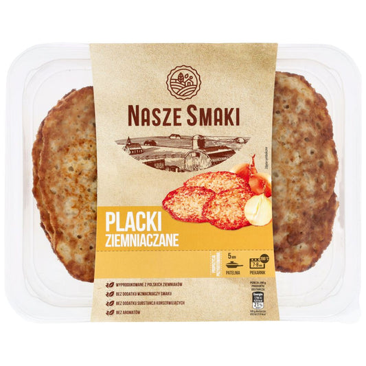Nasze Smaki Placki ziemniaczane 400 g. /szt.