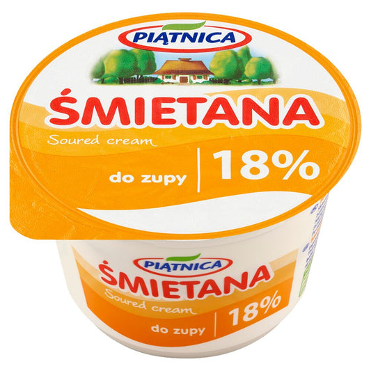 Piątnica Śmietana 18 % 200 g. /szt.