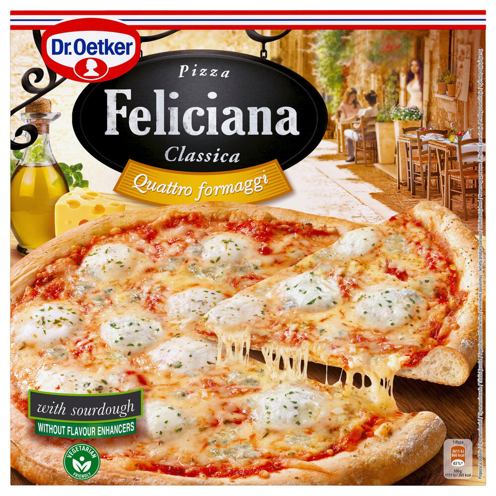 Dr. Oetker Pizza Feliciana Quattro formaggi 325 g. /szt.