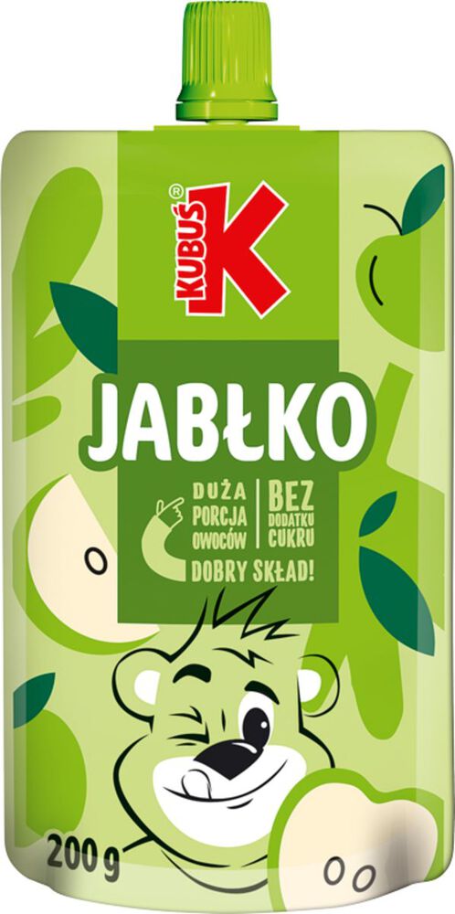 Kubuś Mus jabłko 200 g. /szt.