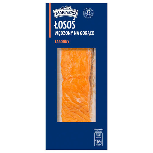 Marinero Łosoś wędzony na gorąco łagodny 125 g. /szt.