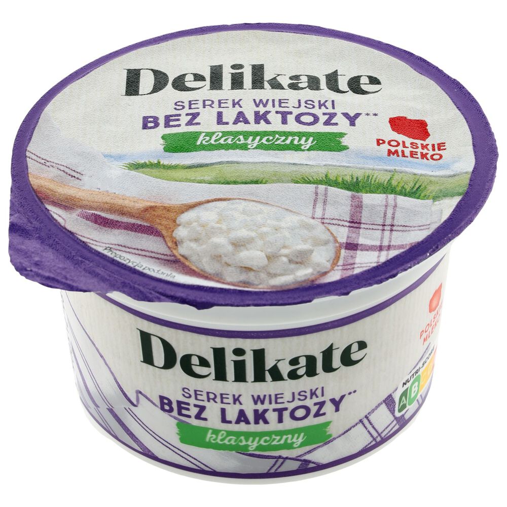 Delikate Serek wiejski bez laktozy 200 g. /szt.