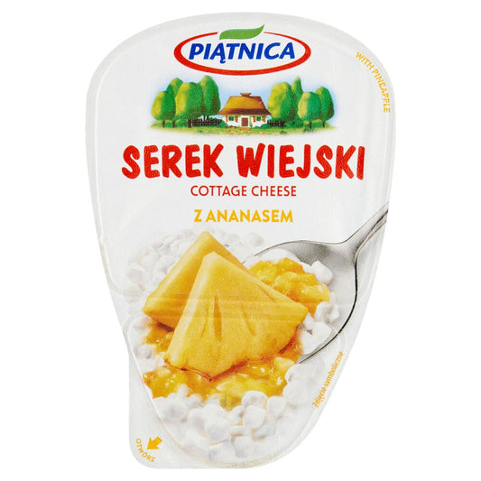 Piątnica Serek wiejski z ananasem 150 g. /szt.