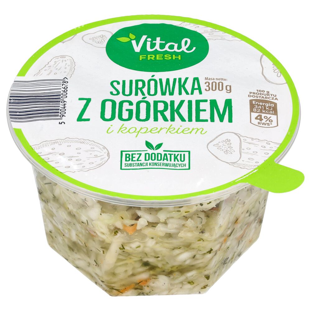 Vital Fresh Surówka z ogórkiem 300 g. /szt.