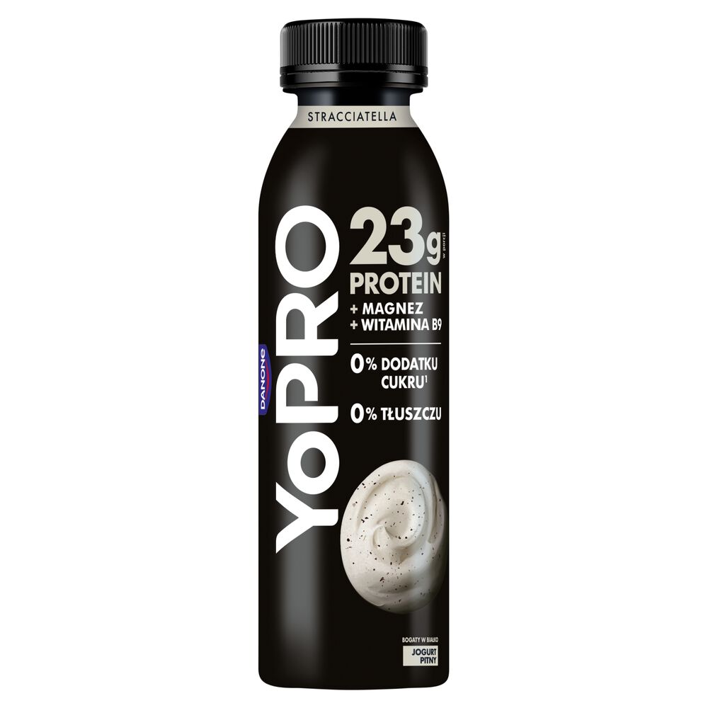 Danone YoPRO Jogurt pitny o smaku stracciatella 270g. /szt.