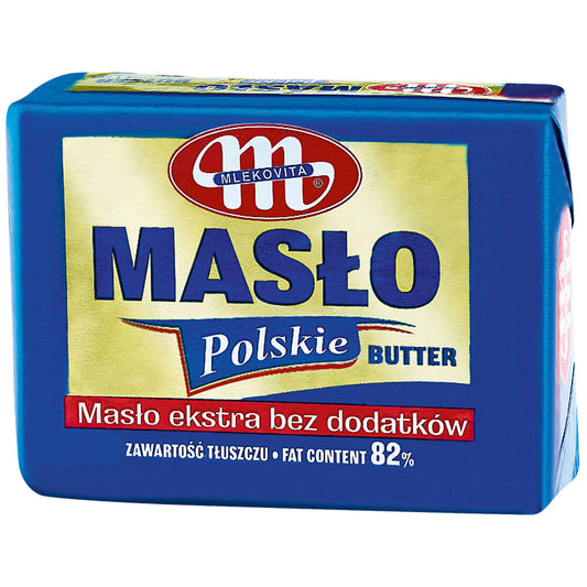 Mlekovita Masło Polskie ekstra 82 % tł. 200 g. /szt.