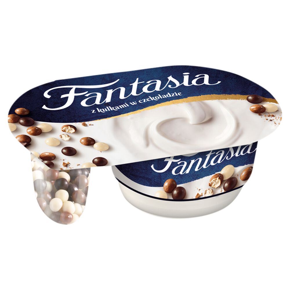 Fantasia Jogurt kremowy z kulkami w czekoladzie 100 g. /szt.