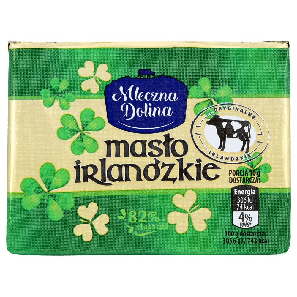 Mleczna Dolina Masło irlandzkie 200 g. /szt.