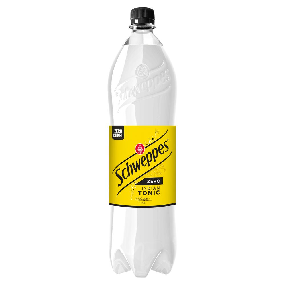 Schweppes Indian Tonic Zero Napój gazowany 1,35 l. /szt.