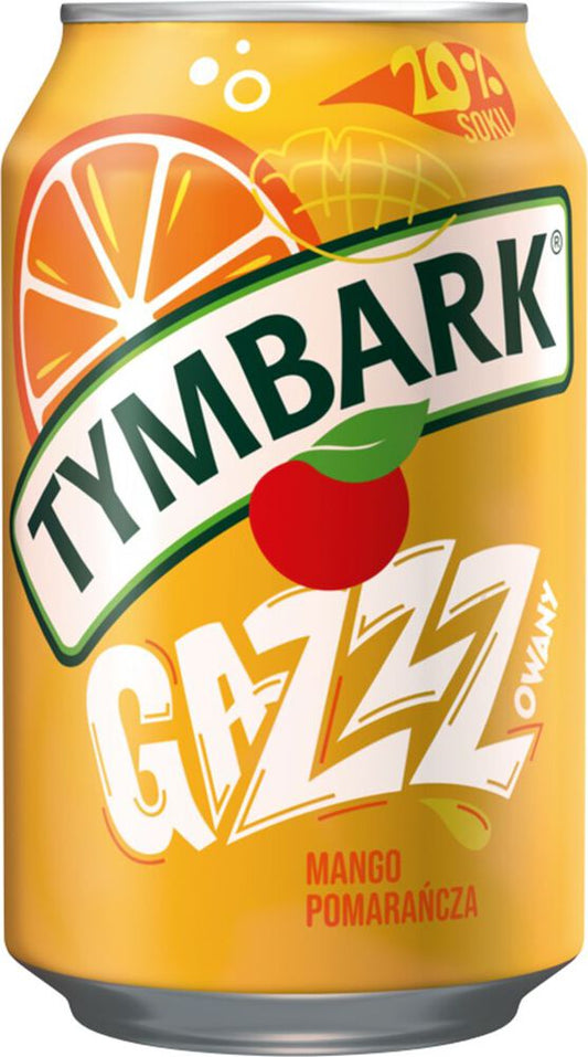 Tymbark gazzzowany Napój mango pomarańcza 330 ml. /szt.