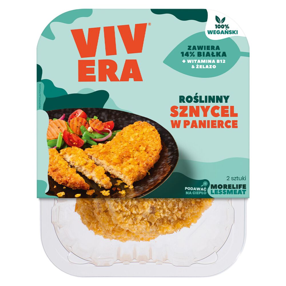 Vivera Roślinny Sznycel w panierce 200 g. /szt.