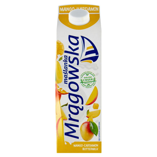 Mlekpol Maślanka Mrągowska mango-kardamon 1 l. /szt.
