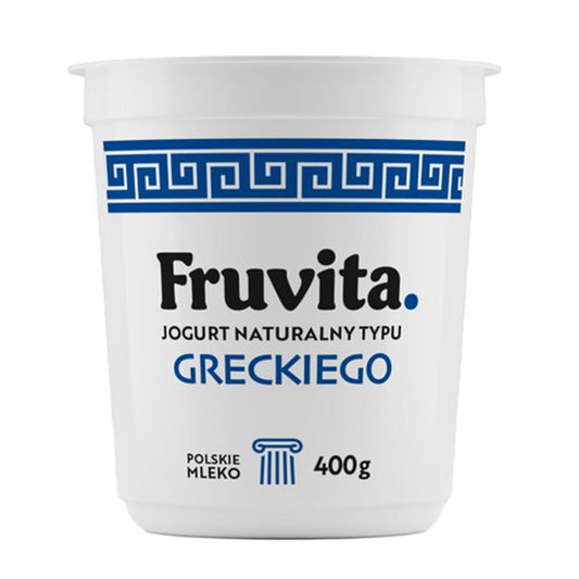 Fruvita Jogurt naturalny typu greckiego 400 g. /szt.