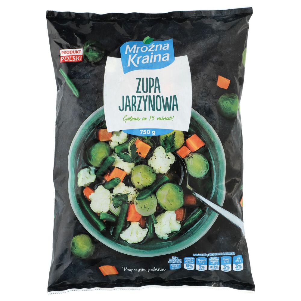 Mroźna Kraina Zupa jarzynowa 750 g. /szt.