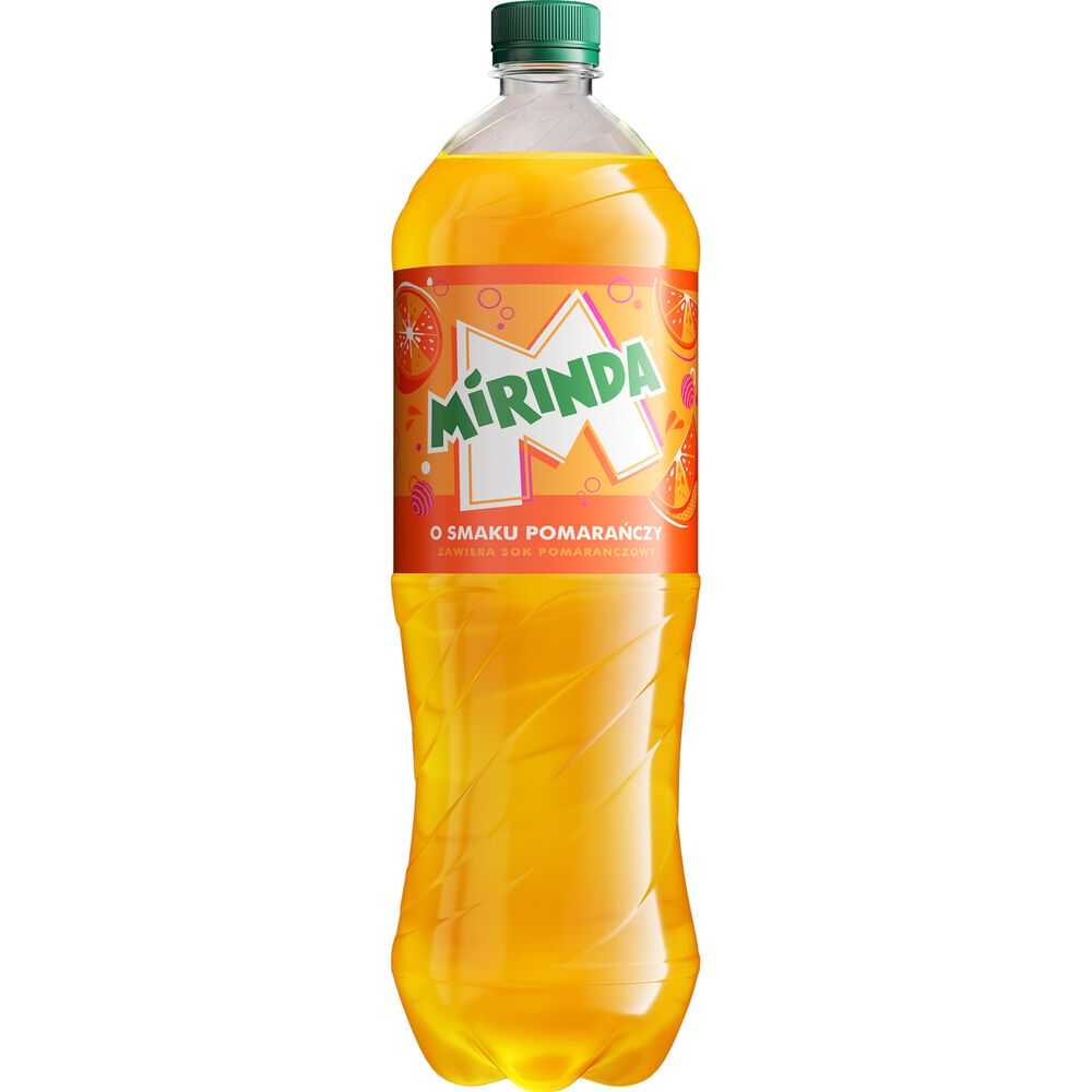 Mirinda Napój gazowany o smaku pomarańczy 1,75 l. /szt.