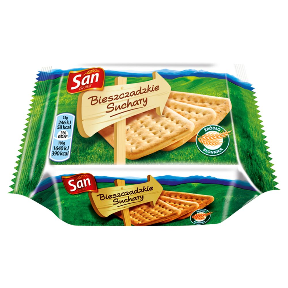 San Bieszczadzkie suchary 90 g. /szt.