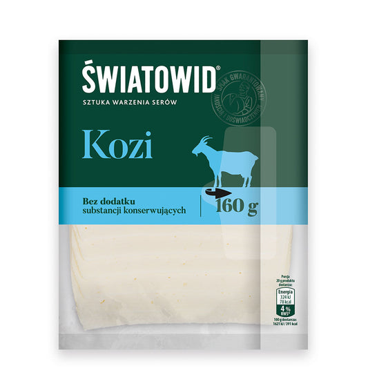 Światowid Ser kozi plastry 160 g. /szt.