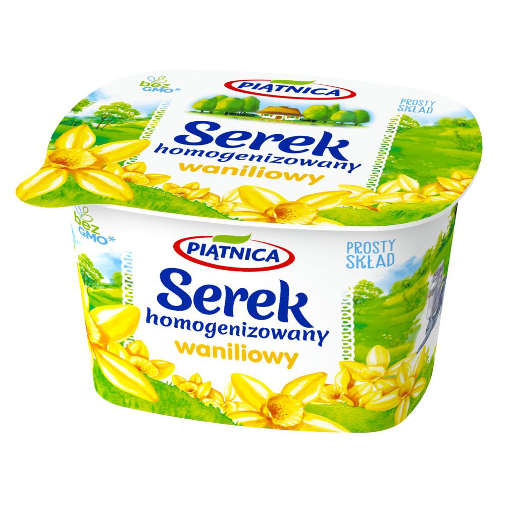 Piątnica Serek homogenizowany waniliowy 150 g. /szt.